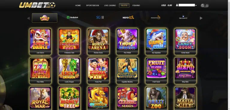 UMBET – Hệ thống Giải Trí Thể Thao, Casino & Game